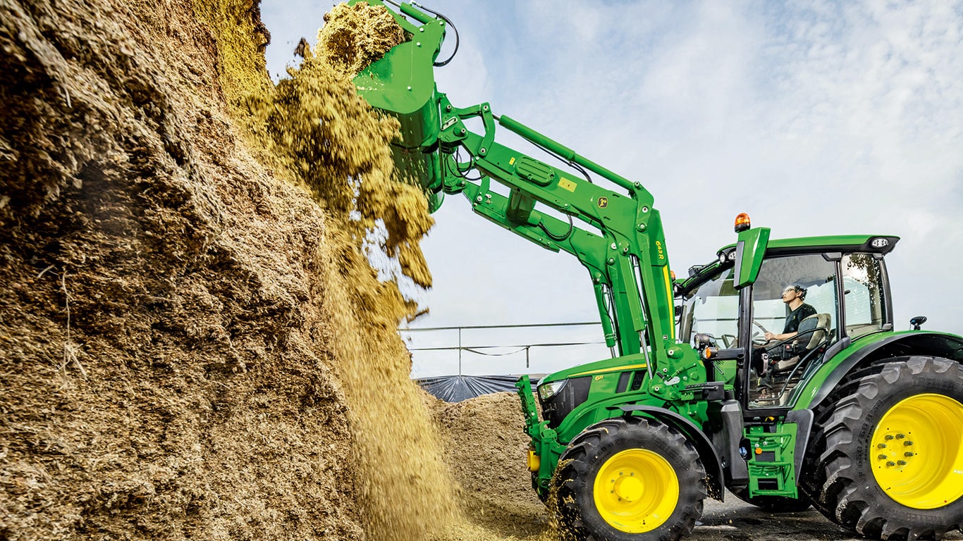 John Deere ön yükleyiciler ile gününüzden maksimum verim alın